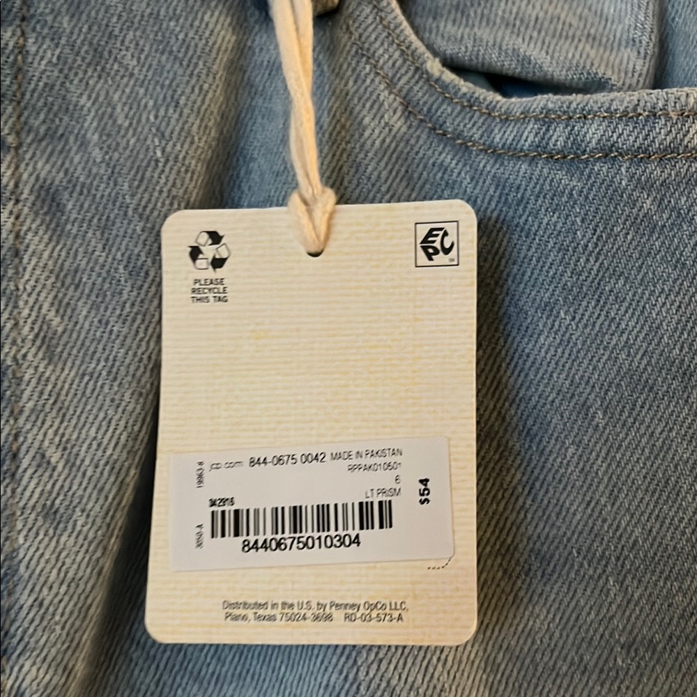 a.n.a Blue Flare Wide Leg Jeans - Picture 5 of 6